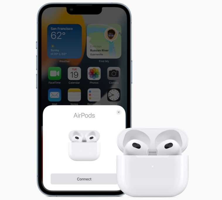 Apple annonce des AirPods de troisième génération repensés avec un son spatialisé, une durée de vie de la batterie plus longue et une durabilité accrue 1 Apple Annonce Des Airpods De Troisième Génération Repensés Avec Un