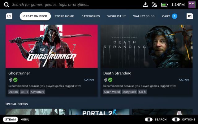Steam Deck : Comment saurons-nous si les jeux fonctionnent ? donc on peut le vérifier 3 Pont à vapeur