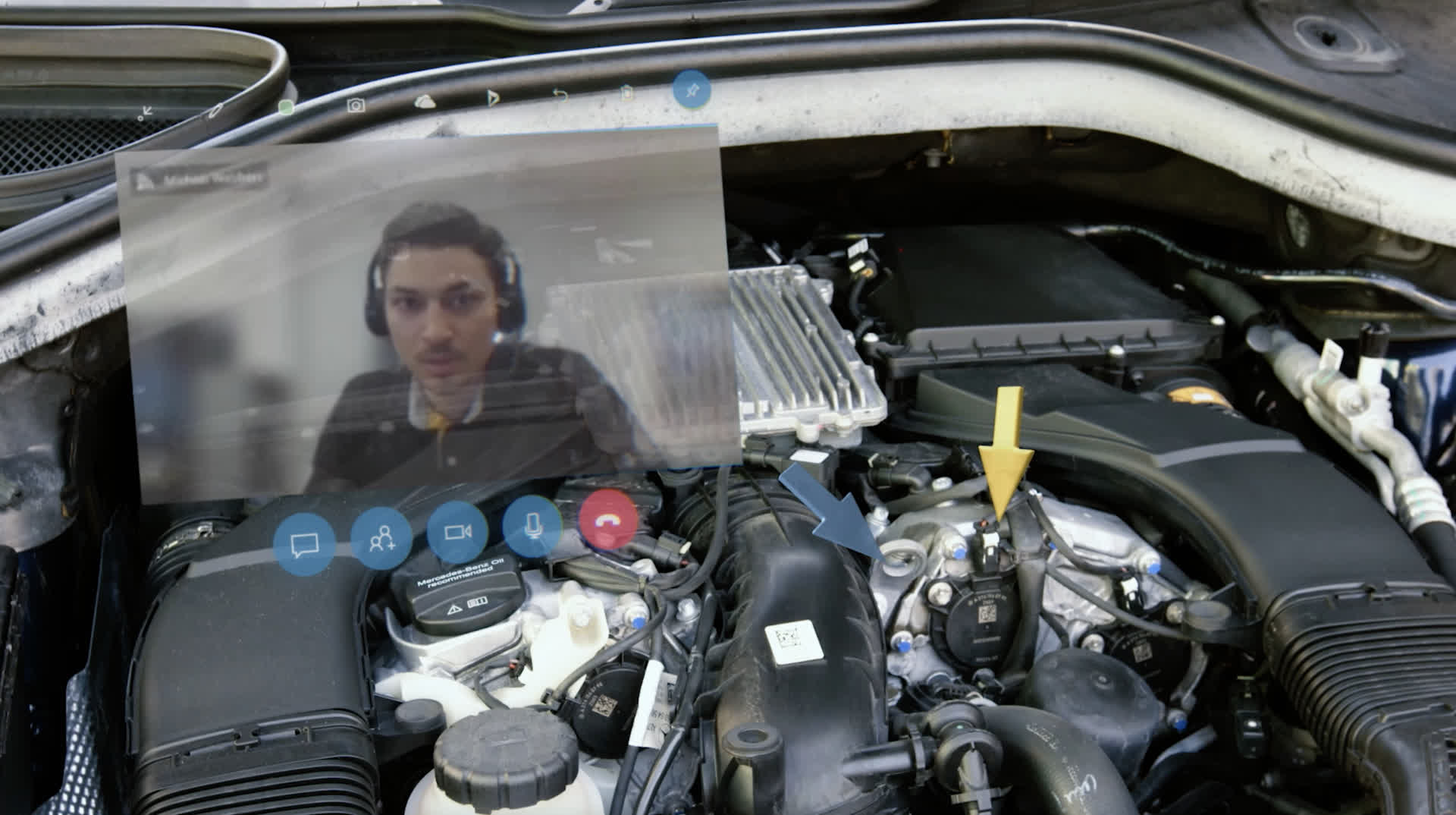 Mercedes-Benz et Microsoft HoloLens 2 montrent l'impact de la réalité augmentée dans l'espace automobile 3 1634652018 296 Mercedes Benz et Microsoft HoloLens 2 montrent limpact de la realite