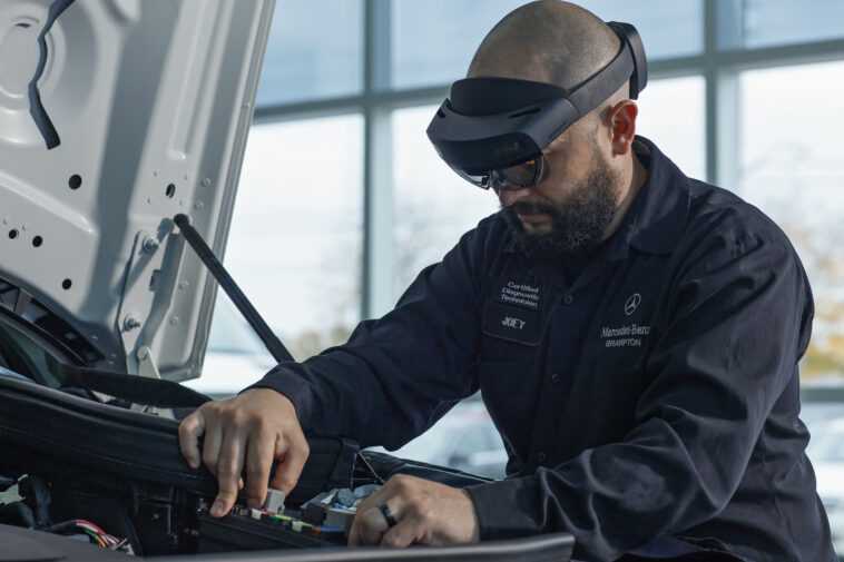 Mercedes-Benz et Microsoft HoloLens 2 montrent l'impact de la réalité augmentée dans l'espace automobile 1 Mercedes Benz Et Microsoft Hololens 2 Montrent L'impact De La Réalité