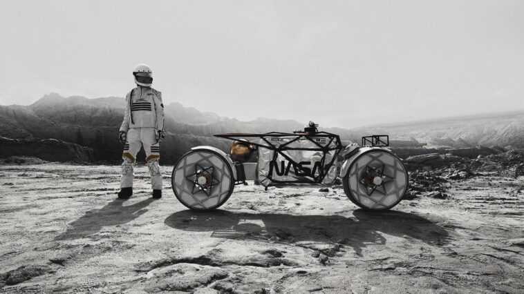 Ce vélo peut voyager jusqu'à la Lune : il a des pneus en carbone airless et un cadre amovible 1 Ce Vélo Peut Voyager Jusqu'à La Lune : Il A