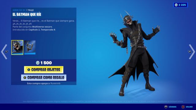Comment obtenir le skin Laughing Batman dans Fortnite 3 skin fortnite batman qui rit comment l'obtenir
