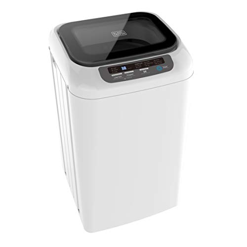 Les machines à laver à chargement par le haut les mieux notées en 2021 4 BLACK+DECKER BPWH84W Laveuse à linge portable, blanc, 0,84 cu. Ft.