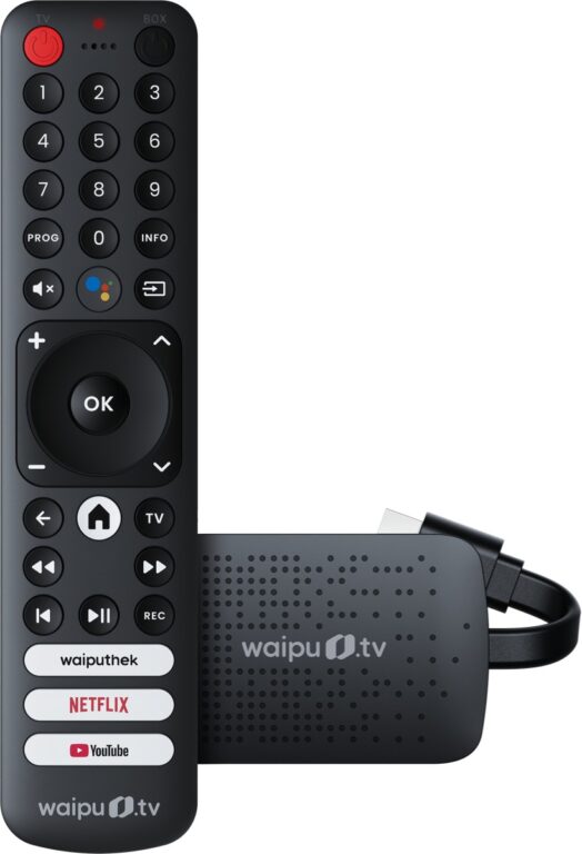 Bâtons de streaming pas chers avec 4K : Les bons joueurs à partir de 40 euros 3 Waipu propose principalement son stick pour les clients du service. (Photo : Waipu)