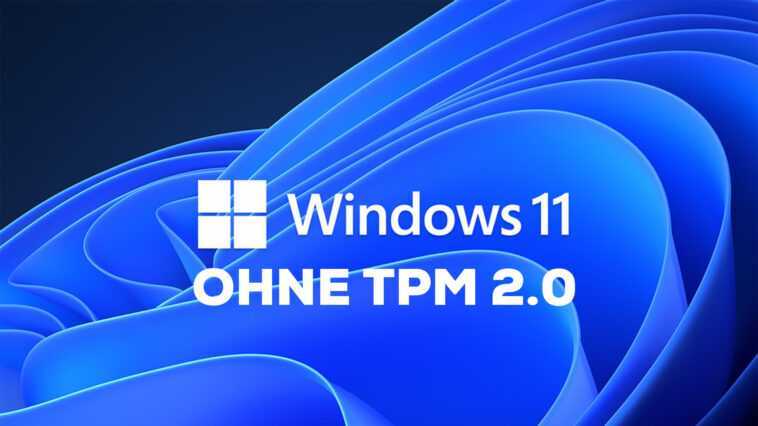 Installer Windows 11 sans TPM 2.0 1 Installer Windows 11 Sans Tpm 2.0