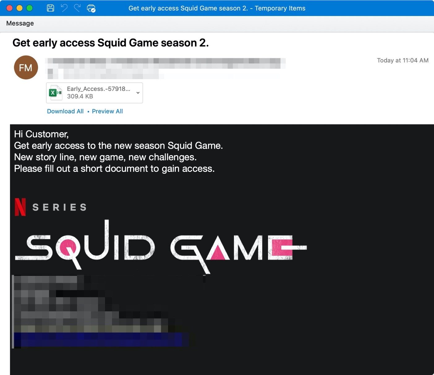 « Voici la nouvelle saison de Squid Game » : l'email de hacker qui vide votre compte bancaire 2 1635580264 41 Voici la nouvelle saison de Squid Game
