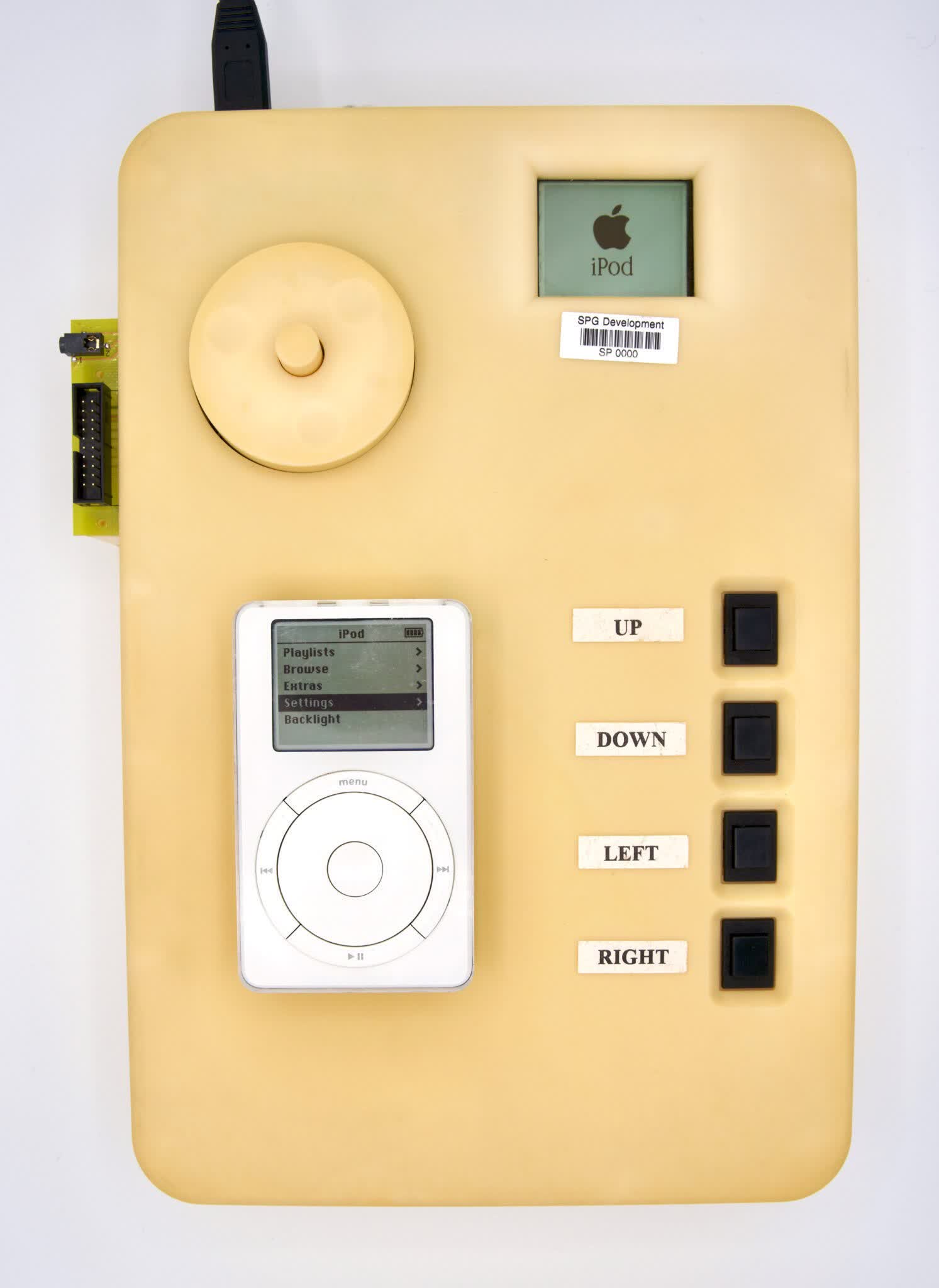 Apple a conçu ce prototype du premier iPod pour empêcher le facteur de forme de fuir 2 Apple a concu ce prototype du premier iPod pour empecher