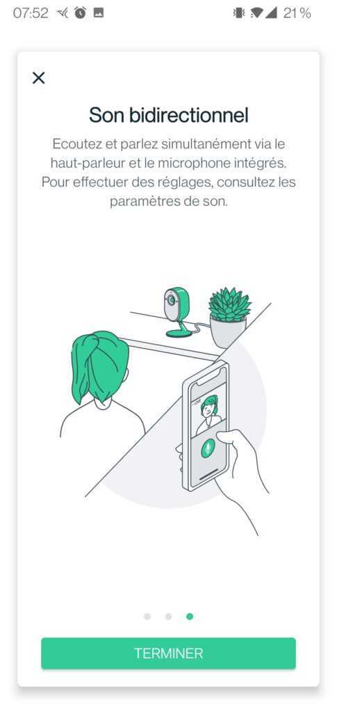Arlo TEST du kit de sécurité/surveillance (Caméra Ultra 2, Indoor et Sonnette) 16 Arlo Essential Indoor Camera Application 11