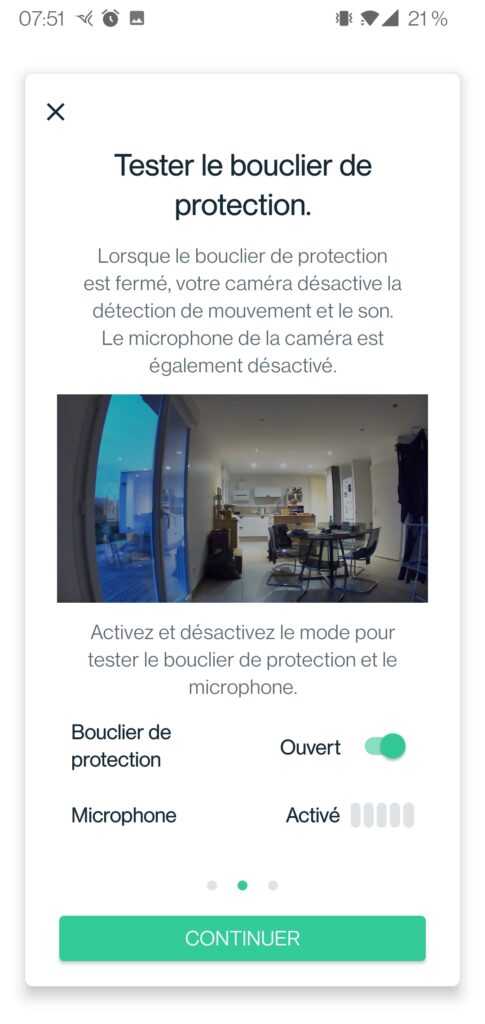 Arlo TEST du kit de sécurité/surveillance (Caméra Ultra 2, Indoor et Sonnette) 10 Arlo Essential Indoor Camera Application 9