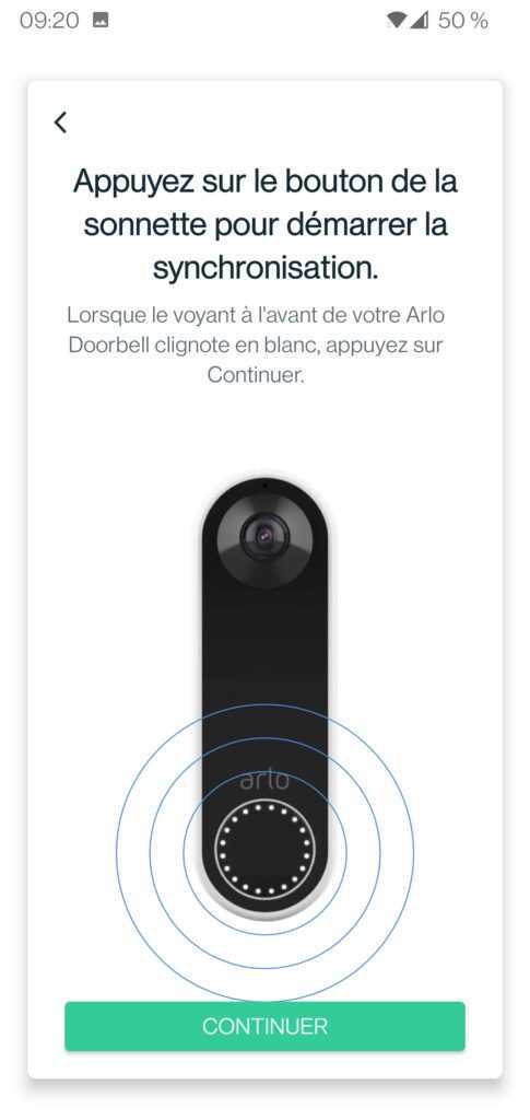 Arlo TEST du kit de sécurité/surveillance (Caméra Ultra 2, Indoor et Sonnette) 46 Arlo Essential Videl Doobell Wire Free Application Installation (2)