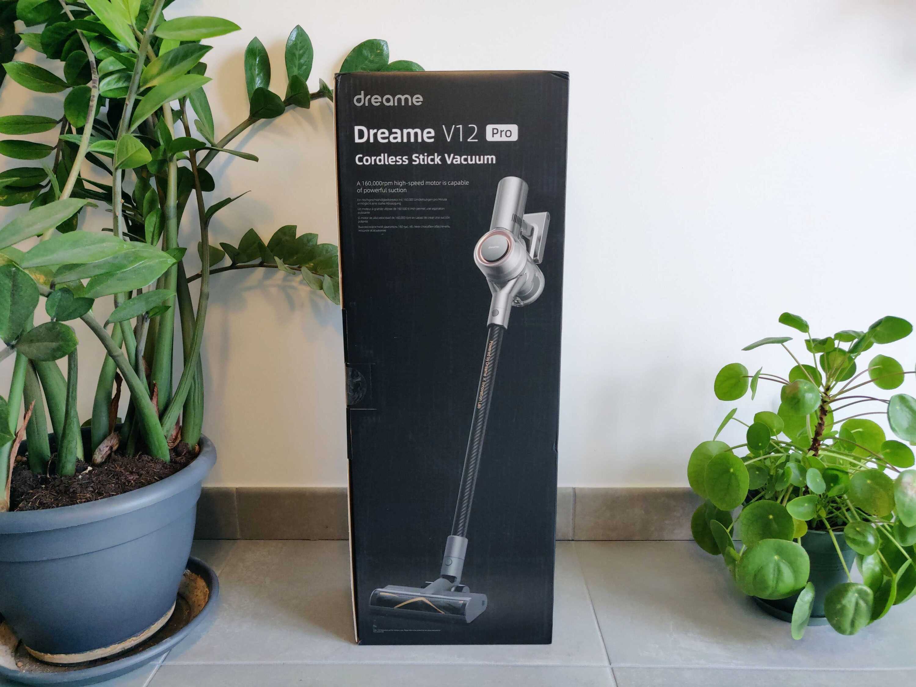 Dreame V12 Pro Packaging Arriere Dreame V12 Pro Packaging Arriere
