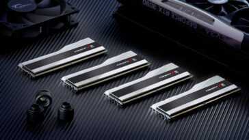 G.skill Lance Les Kits Trident Z5 Ddr5 6400 Cl36 Avec Des