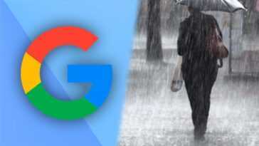 Google Vous Dira Quand Il Va Pleuvoir Tout D'un Coup