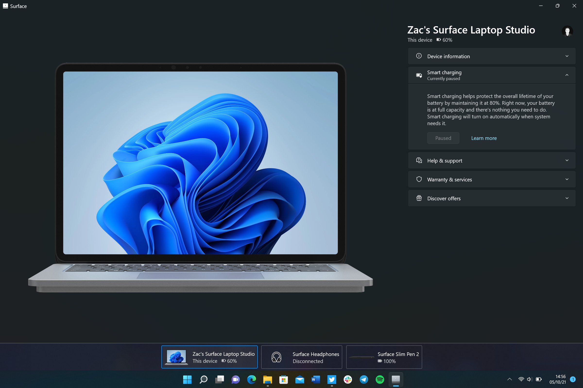 L'application Surface est renouvelée avec le nouveau style de conception 3 La nouvelle application Surface