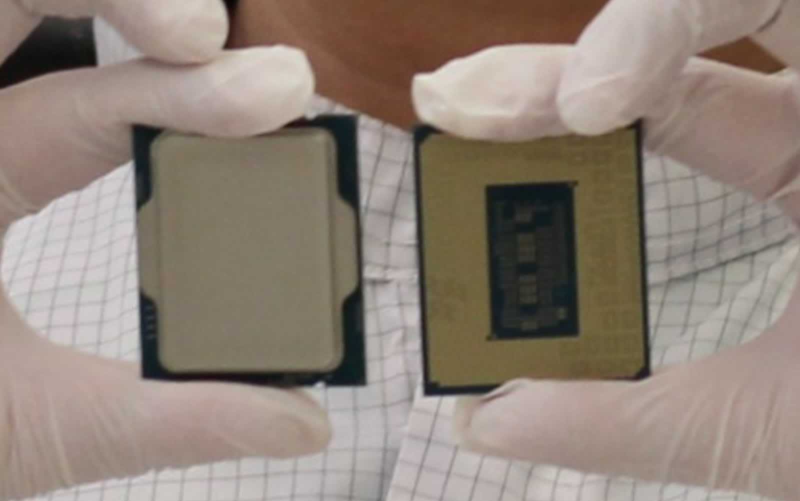 Le Processeur Intel Alder Lake Présenté Dans La Première Photo