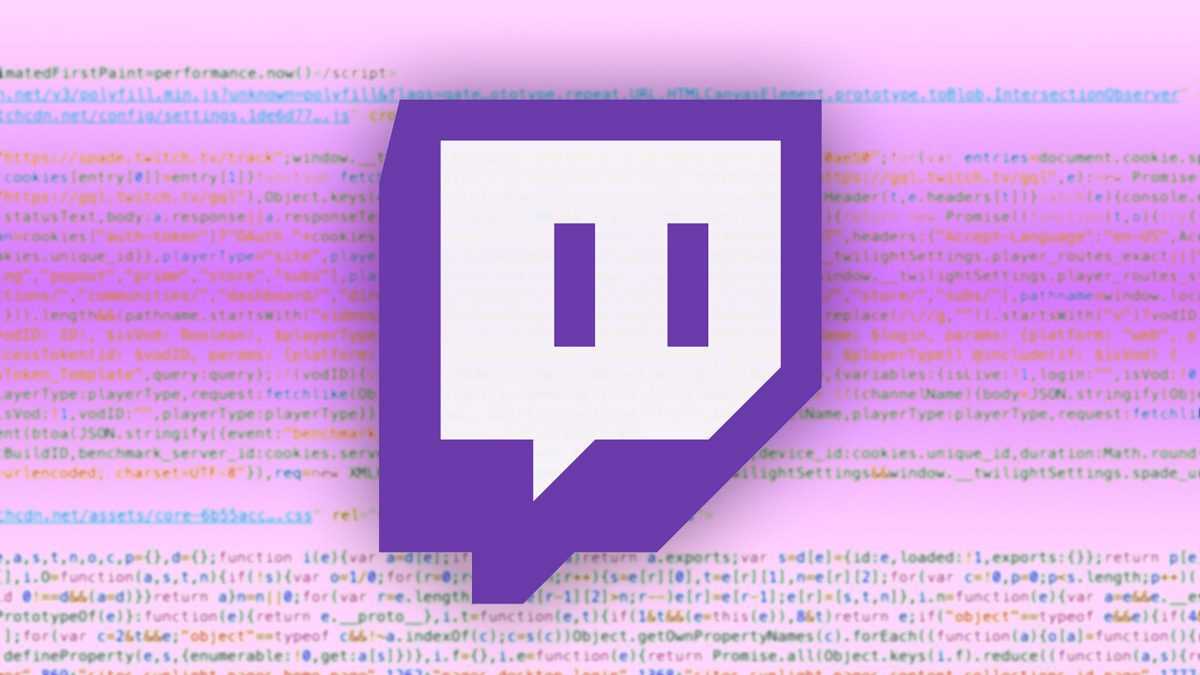 Les Pirates De Twitch Ont Publié Le Code Source Du
