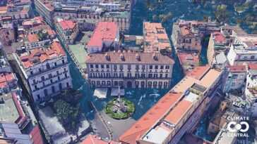 Naples Et Catane Sous L'eau : Ce Site Montre à