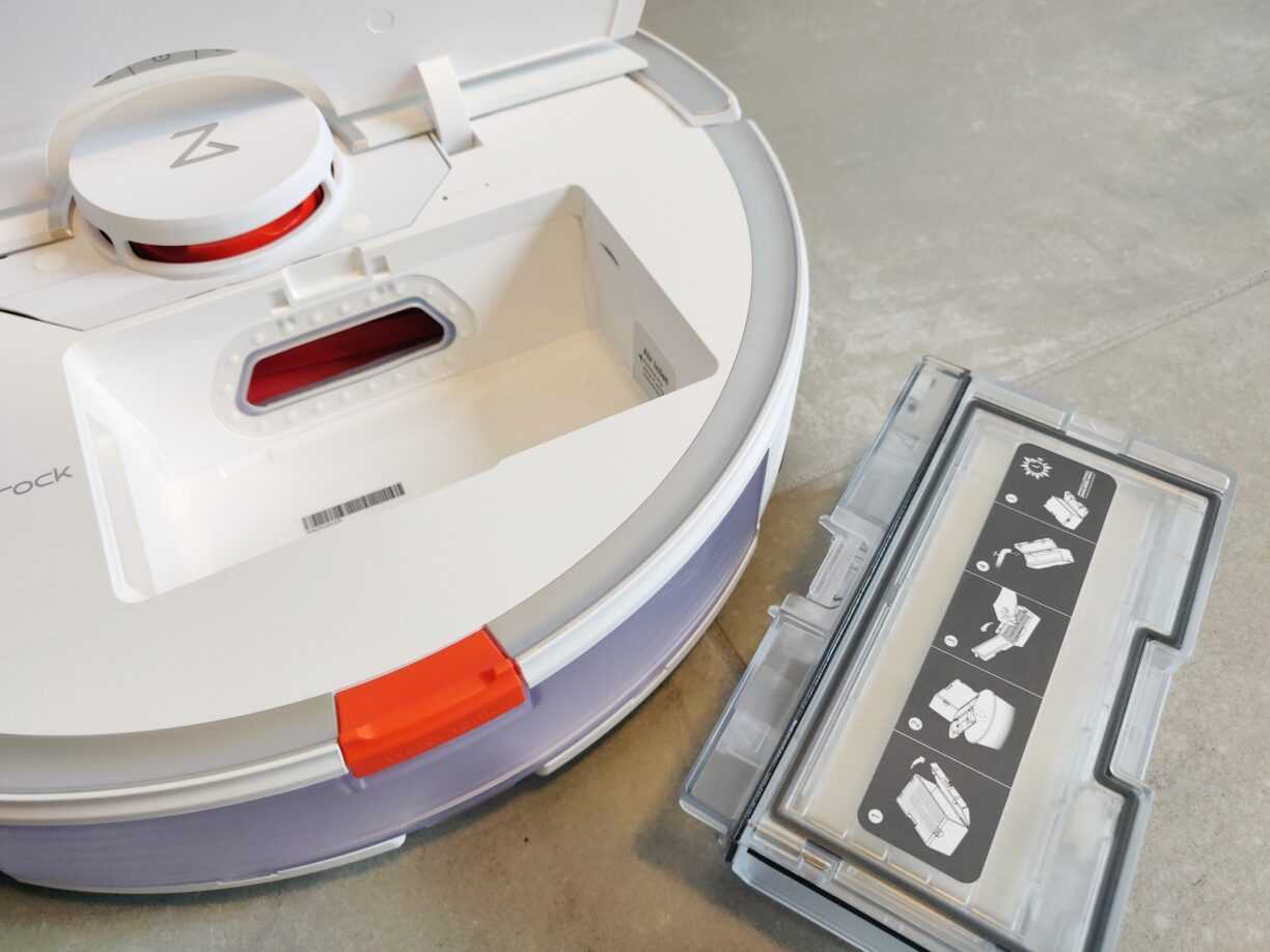 Roborock S7 en TEST: Roborock S7 en TEST: nettoyage haut de gamme avec lavage par ultrasons 15 Roborock S7 Bac Poussiere