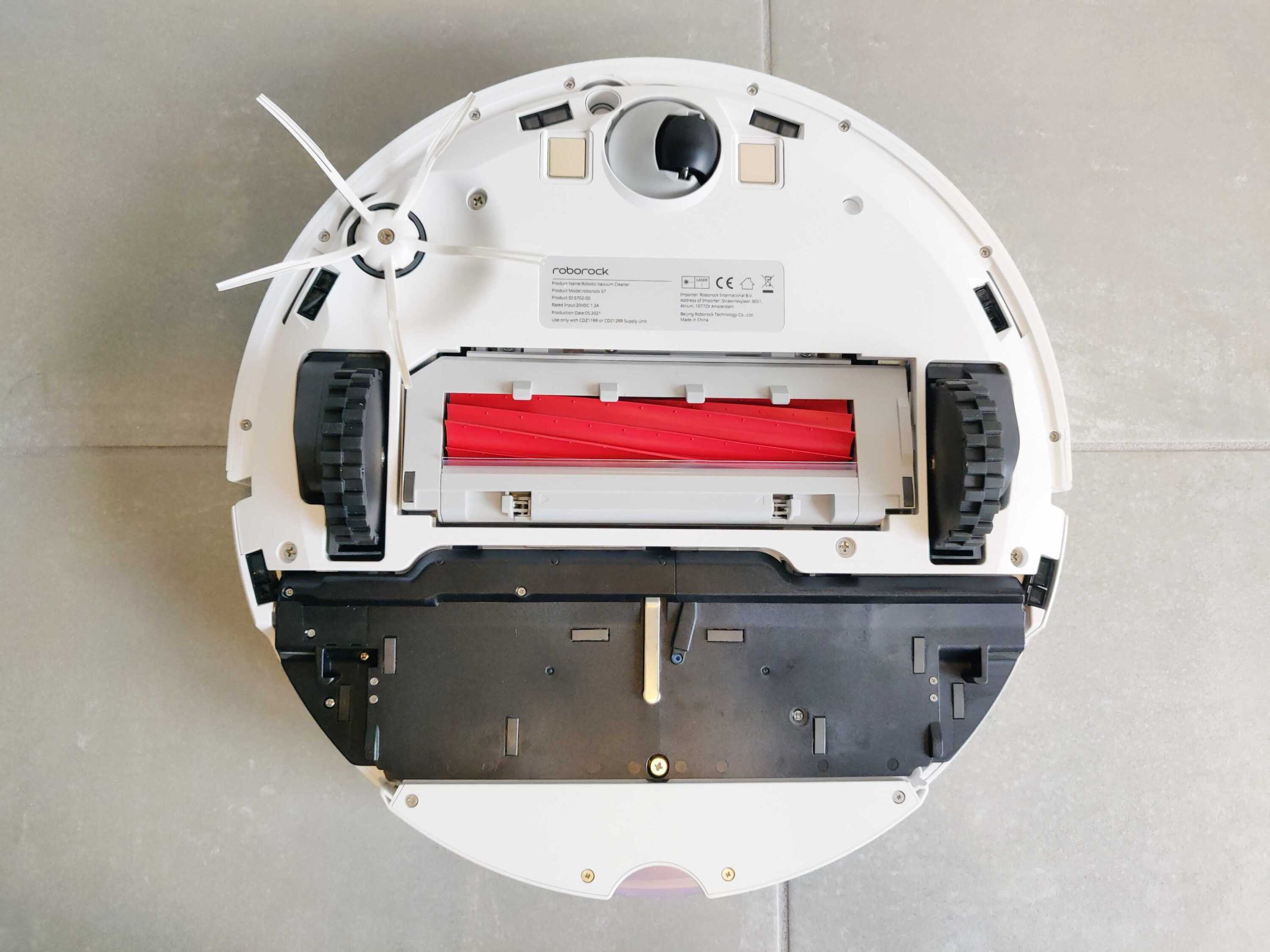 Roborock S7 en TEST: Roborock S7 en TEST: nettoyage haut de gamme avec lavage par ultrasons 19 Roborock S7 Dessous
