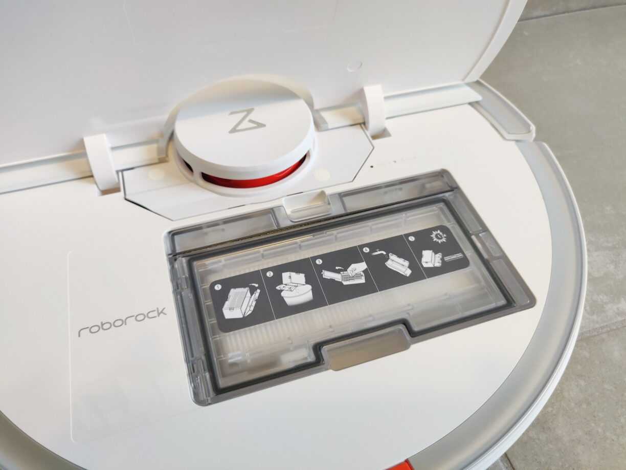 Roborock S7 en TEST: Roborock S7 en TEST: nettoyage haut de gamme avec lavage par ultrasons 14 Roborock S7 Ouvert