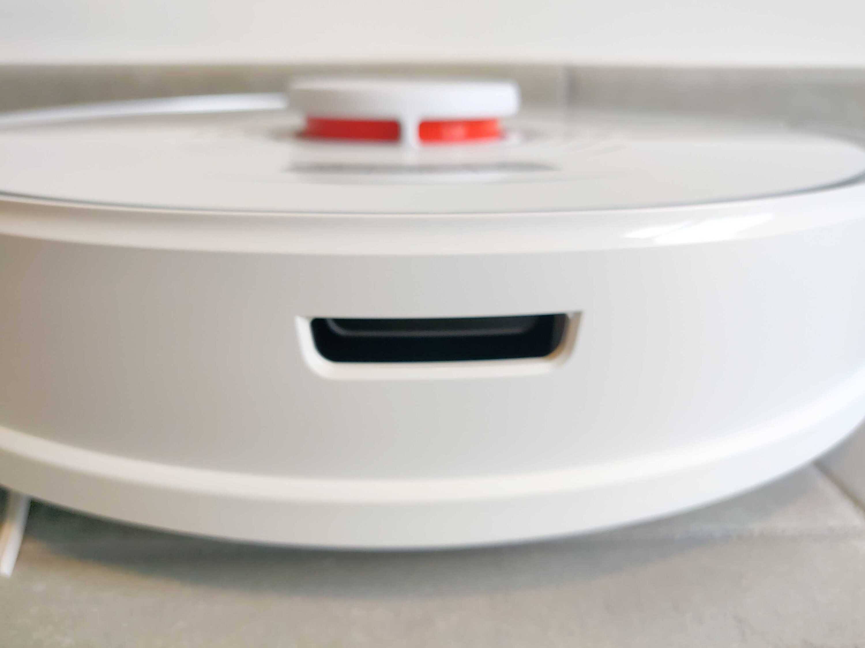Roborock S7 en TEST: Roborock S7 en TEST: nettoyage haut de gamme avec lavage par ultrasons 16 Roborock S7 Tourelle Detecteur Avant