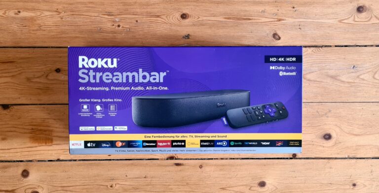 Roku Streambar dans le test : La barre de son qui diffuse aussi des films 2 C'est la barre de flux Roku. (Photo : Netcost)