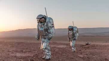 Six Astronautes Pendant Un Mois Sur Une Fausse "planète Rouge"