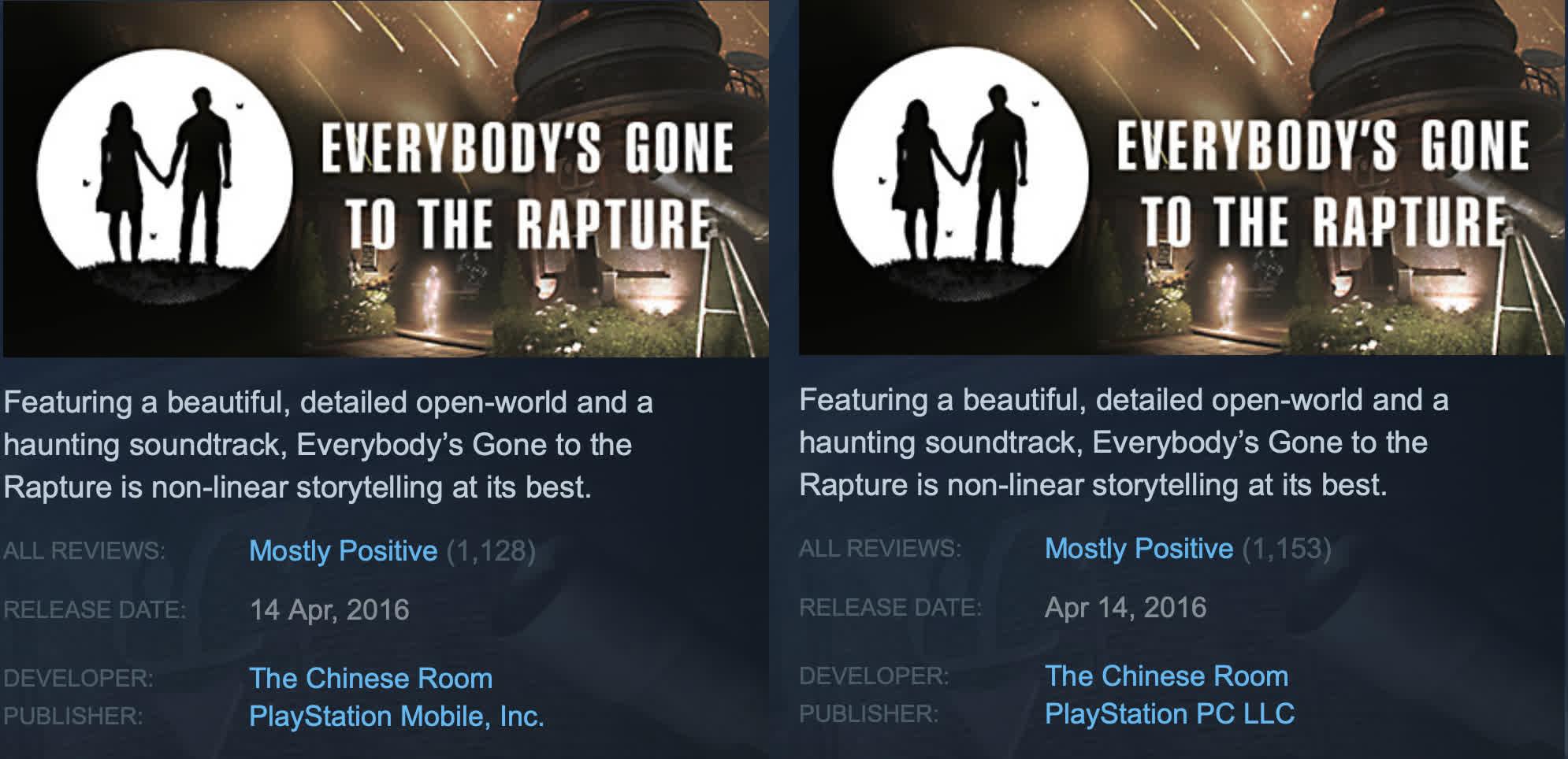 Sony transfère ses titres Steam de la marque PlayStation Mobile vers PlayStation PC 2 Sony transfere ses titres Steam de la marque PlayStation Mobile