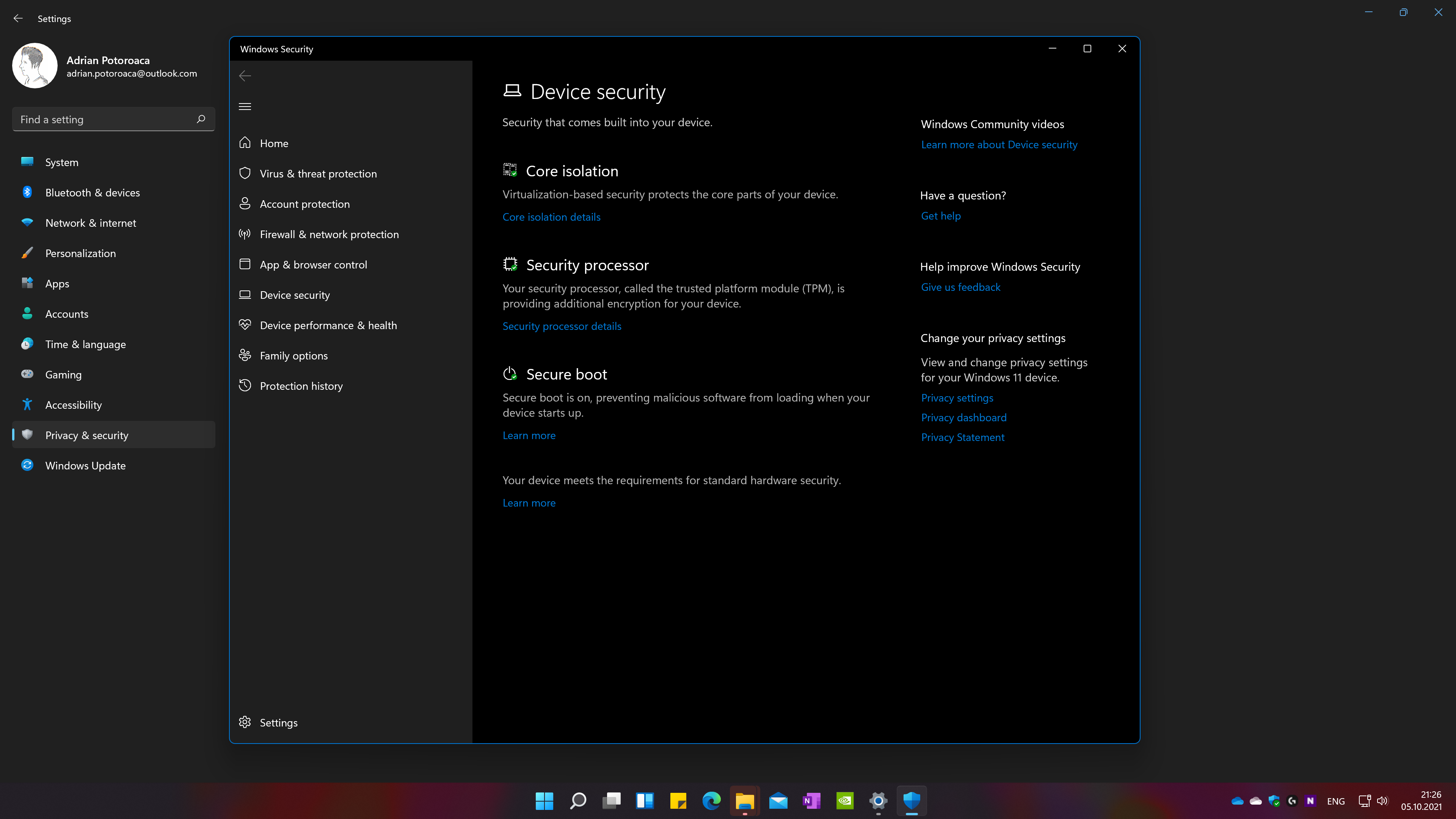 Windows 11 est maintenant disponible, fuites de mémoire et sacrifices de performances inclus 3 Windows 11 est maintenant disponible fuites de memoire et sacrifices