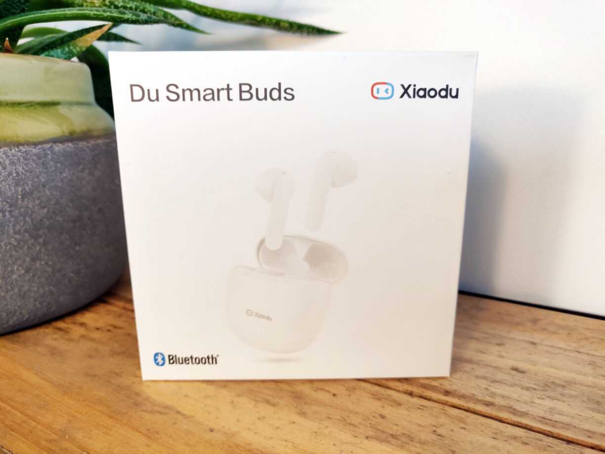 Xiaodu Du Smart Buds en Test: De très bons écouteurs bluetooth sous les 18€ ? 2 Xiaodu Du Smart Buds Boite Avant Packaging