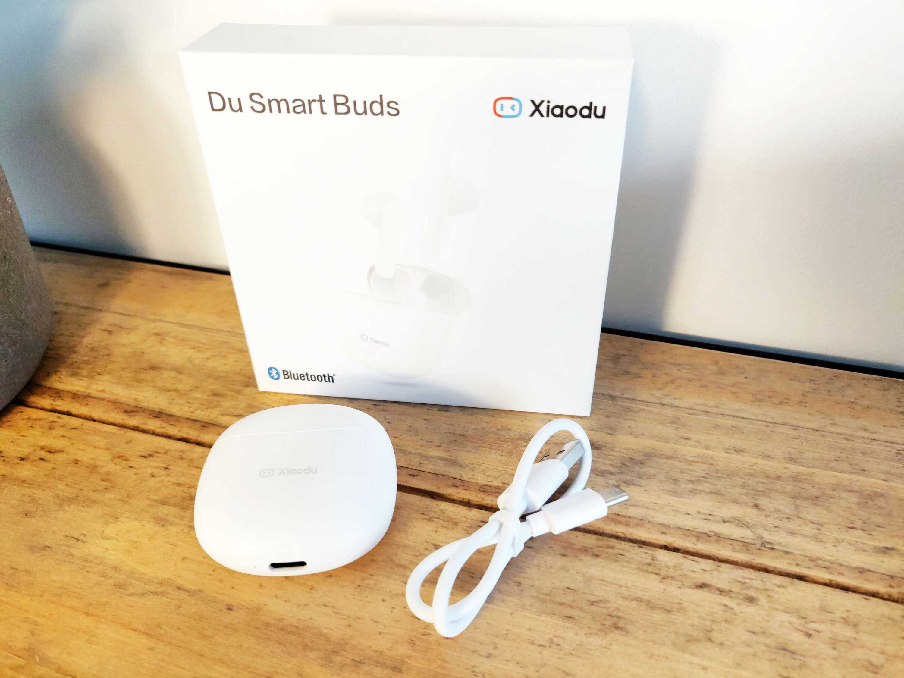 Xiaodu Du Smart Buds en Test: De très bons écouteurs bluetooth sous les 18€ ? 5 Xiaodu Du Smart Buds Boite Packaging