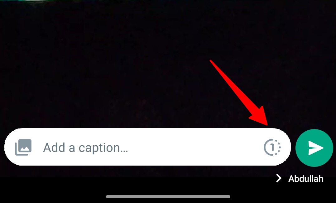 Comment envoyer des photos et des vidéos qui disparaissent dans WhatsApp 3 cliquez sur 1 bouton dans le chat WhatsApp