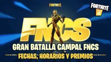 Fortnite Fncs Big Field Battle: Dates, Heures Et Comment Obtenir