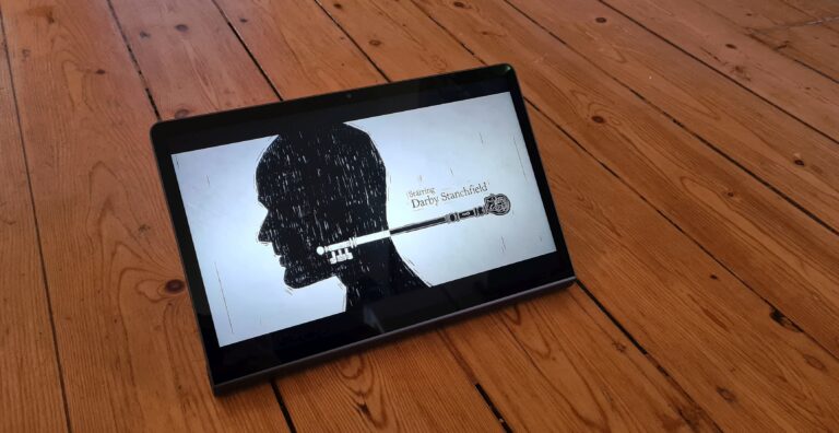 Lenovo Yoga Tab 11 dans le test : Belle tablette avec de petites faiblesses 4 Le streaming est très amusant sur la Tab 11. (Photo : Netcost)