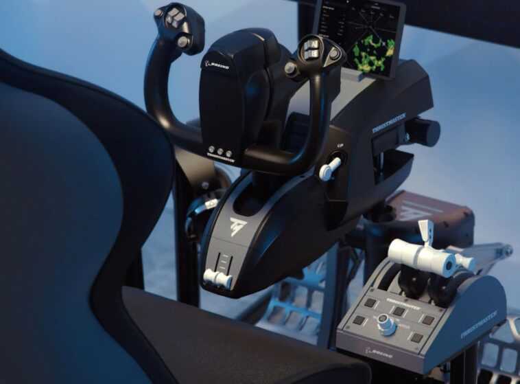 Thrustmaster et Boeing collaborent sur un joug et un quadrant de vol de 500 $ 1 Thrustmaster Et Boeing Collaborent Sur Un Joug Et Un Quadrant