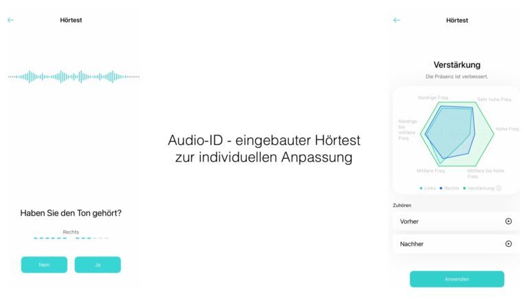 OnePlus Buds Pro Audio-ID : test auditif intégré