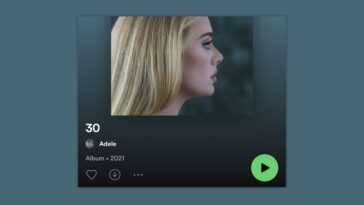 Sur Spotify, Les Albums N'ont Plus De Shuffle Car Adele