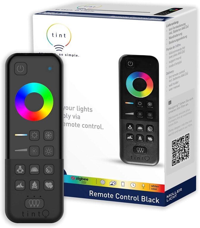 Une télécommande peut certainement être une alternative à un pont Philips Hue.  (Photo : Müller Licht)