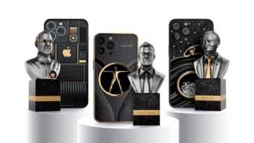 La Collection Visionaries De Caviar Comprend Un Buste D'elon Musk