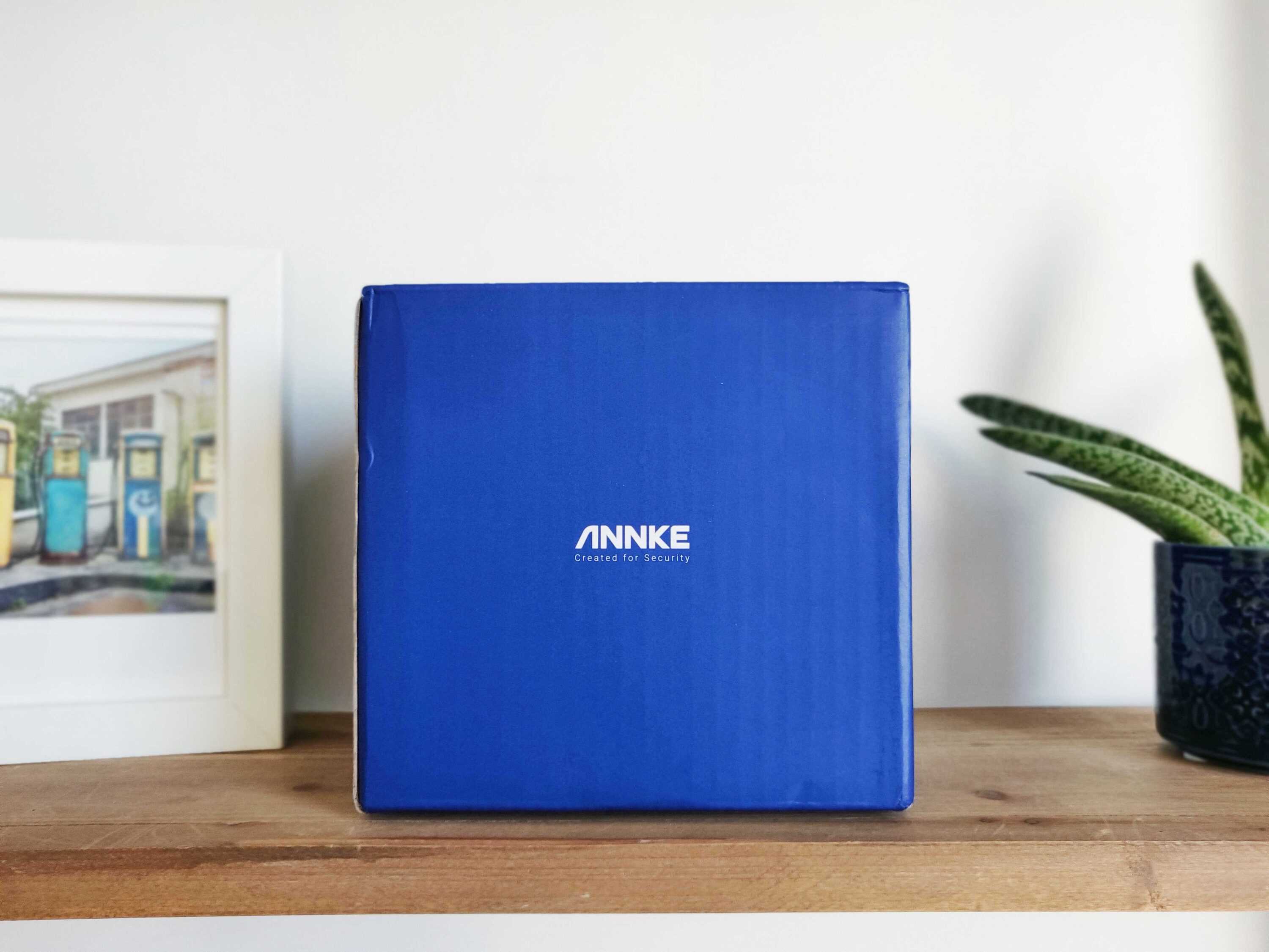 ANNKE C800 en TEST: La caméra de surveillance 4K PoE pas chère 2 Annke C800 Box Boite