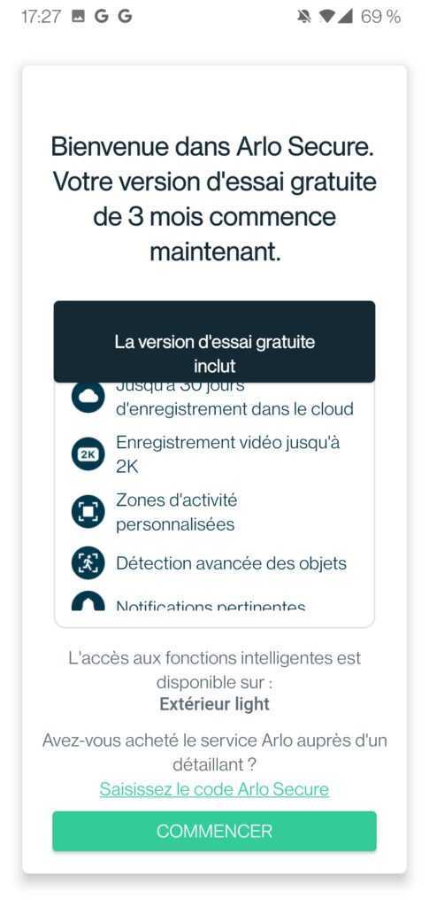 Arlo Pro 3 Floodlight, la caméra de sécurité avec projecteur en TEST 53 Arlo Pro 3 Floodlight Application (24)