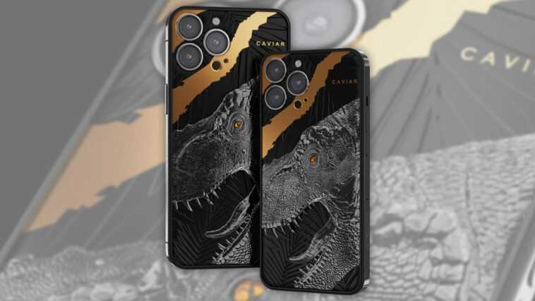 Combien coûte l'iPhone 13 avec une dent de tyrannosaure intégrée dans l'étui 1 Combien Coûte L'iphone 13 Avec Une Dent De Tyrannosaure Intégrée