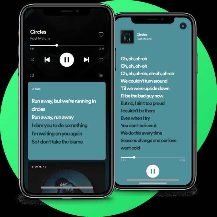 La fonction de paroles en direct de Spotify se déploie dans le monde 1 La Fonction De Paroles En Direct De Spotify Se Déploie