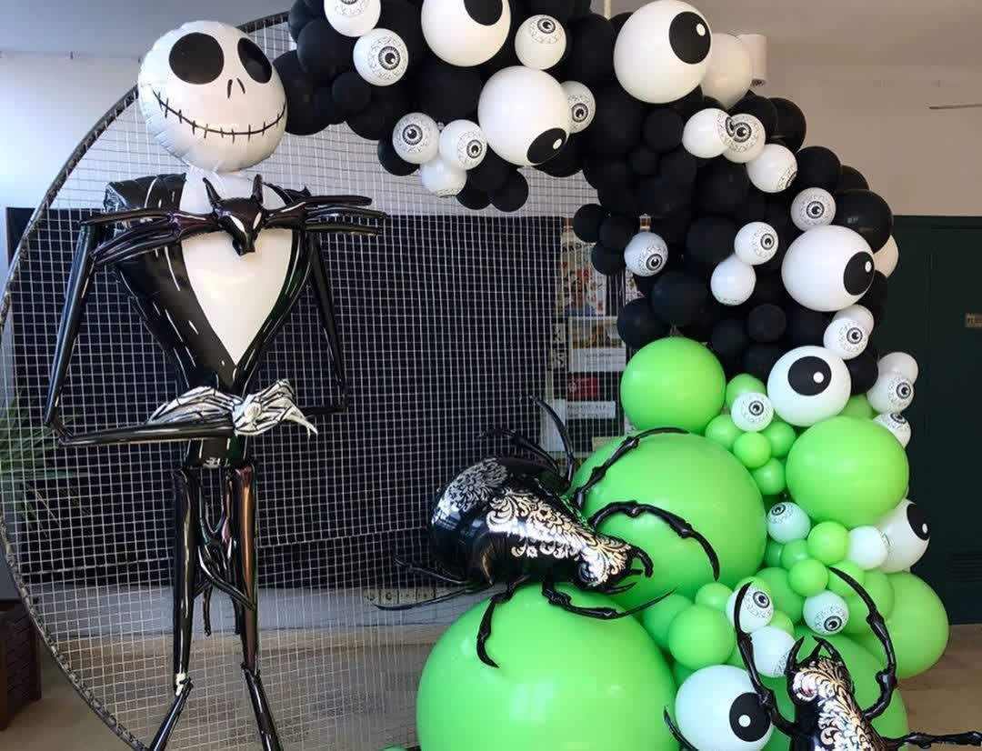 18" Jack Skellington Head Balloon – A. L. Party Balloons