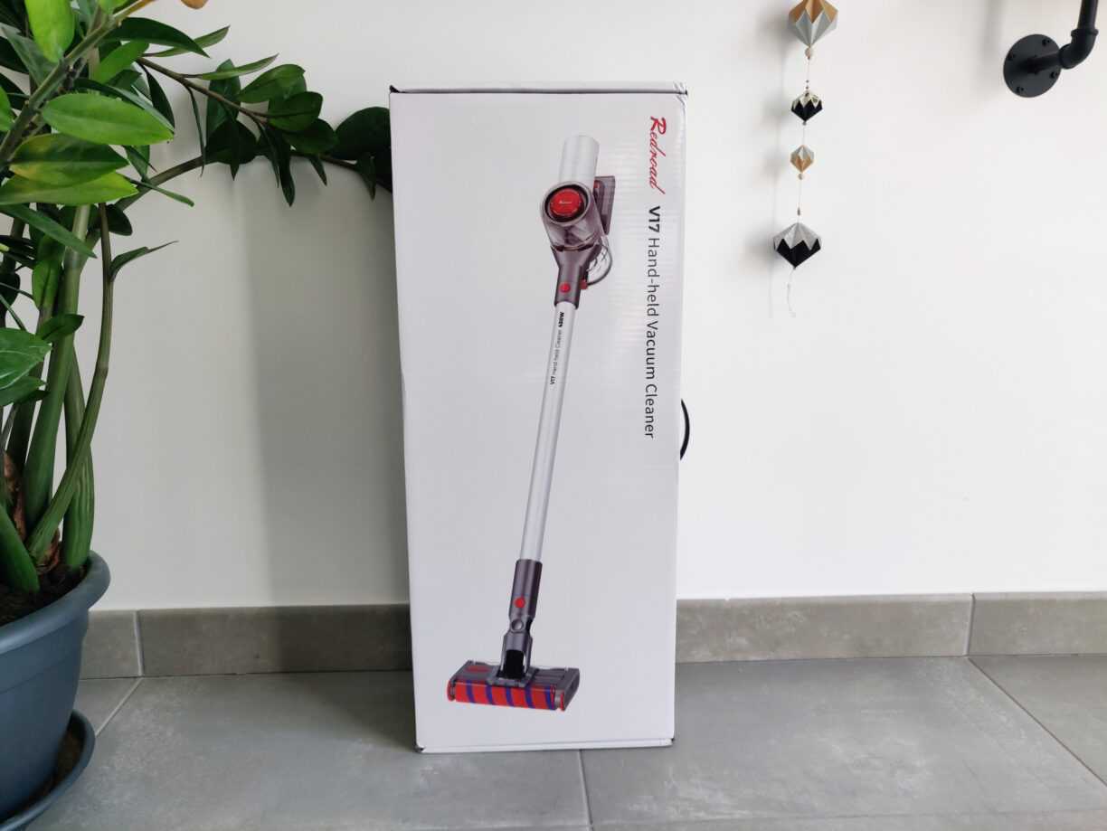 Redroad V17 en TEST: Que vaut ce nouvel aspirateur balai/à main ? 2 Redroad V17 Boite Box