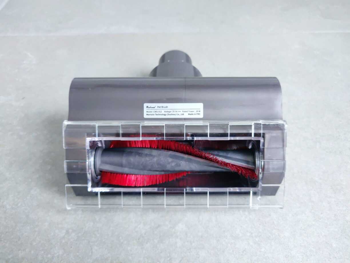 Redroad V17 en TEST: Que vaut ce nouvel aspirateur balai/à main ? 12 Redroad V17 Brosse Motorise Desosus