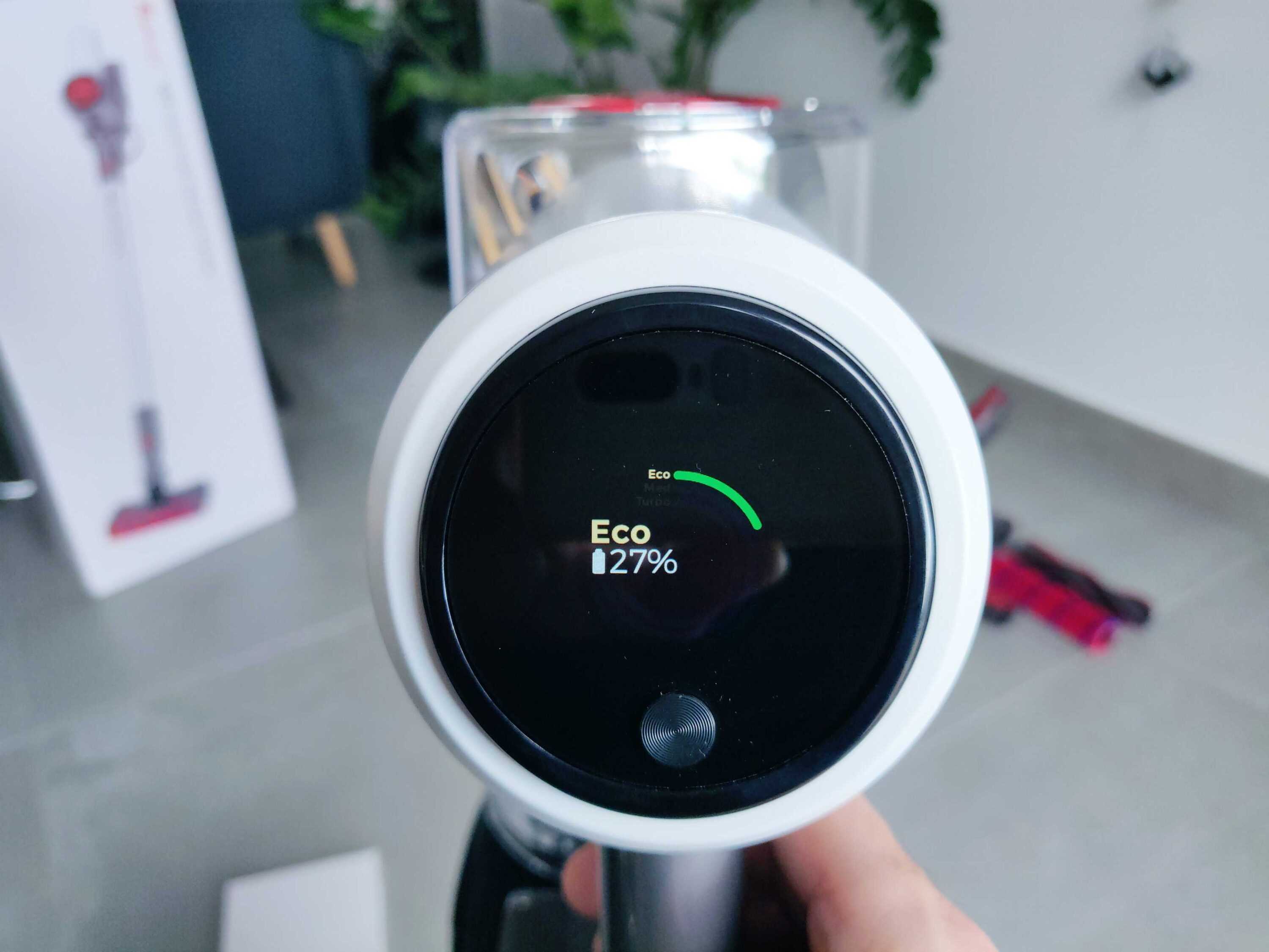 Redroad V17 en TEST: Que vaut ce nouvel aspirateur balai/à main ? 21 Redroad V17 Lcd Eco