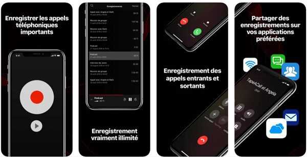 Les 10 meilleurs enregistreurs d'appels pour iPhone 4 Tapeacall Pro