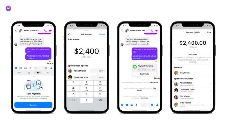 Messenger de Facebook et Meta préparent les paiements au sein des groupes 1 Messenger Facebook Meta actualités sur les paiements