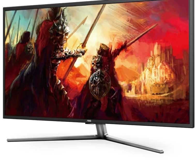 AOC annonce un moniteur 4K de 43 pouces avec un taux de rafraîchissement de 144 Hz et HDR 1000 1 Aoc Annonce Un Moniteur 4k De 43 Pouces Avec Un